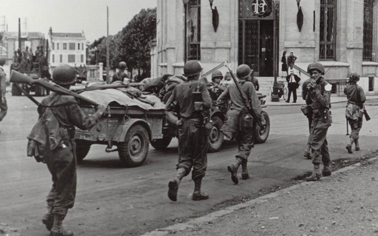 Soldiers Marching - WW2